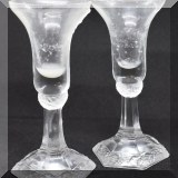 G13. Pair of Rosenthal Germany ”Classic Rose” candlesticks. - $16 